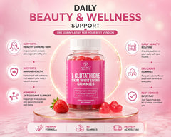 Nature’s Beauty - L - Glutathione Skin Whitening Gummies (Original)